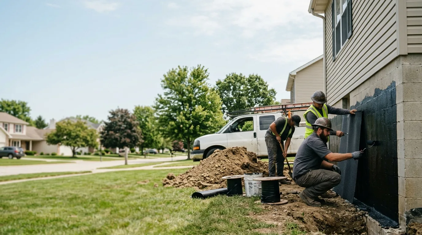 Basement Waterproofing in Bourbonnais, IL near me